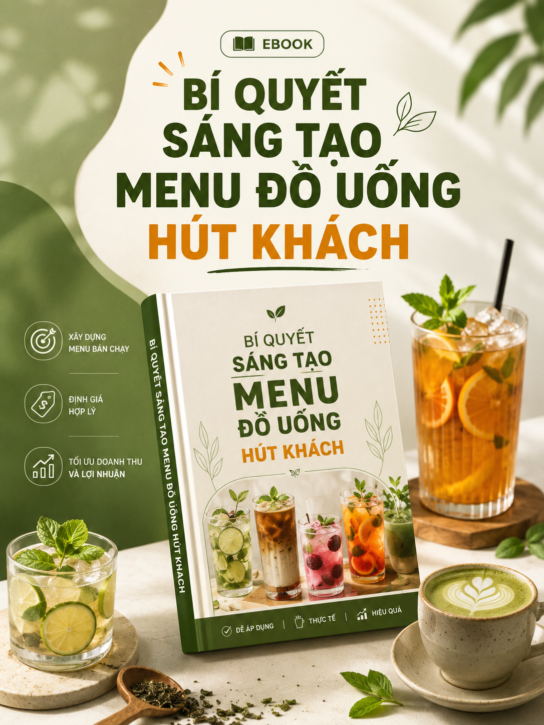 BÍ QUYẾT SÁNG TẠO MENU ĐỒ UỐNG THU HÚT KHÁCH
