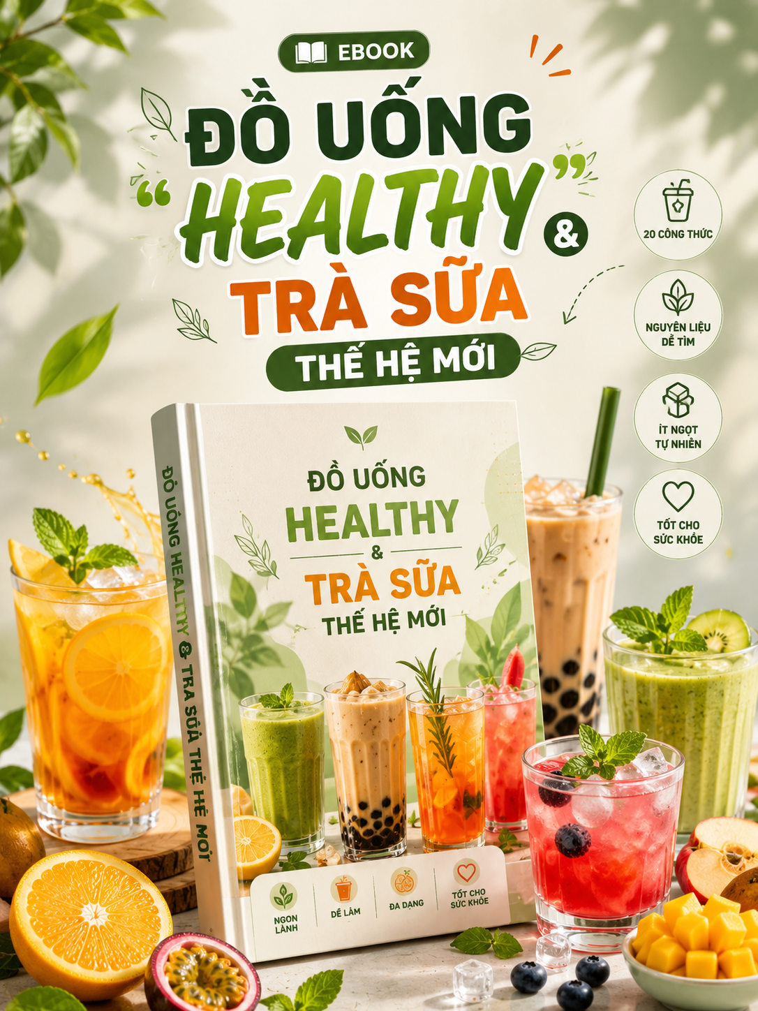 ĐỒ UỐNG "HEALTHY" & TRÀ SỮA THẾ HỆ MỚI